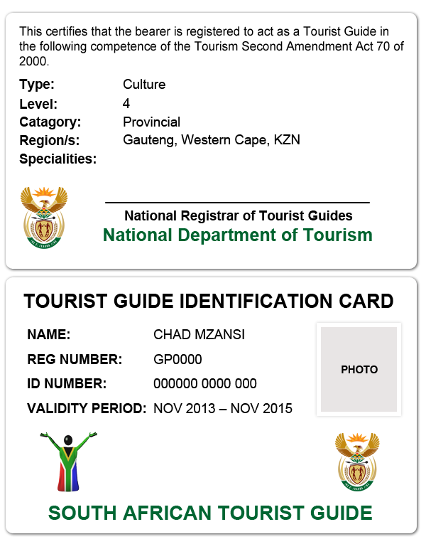 definition of a tourist card